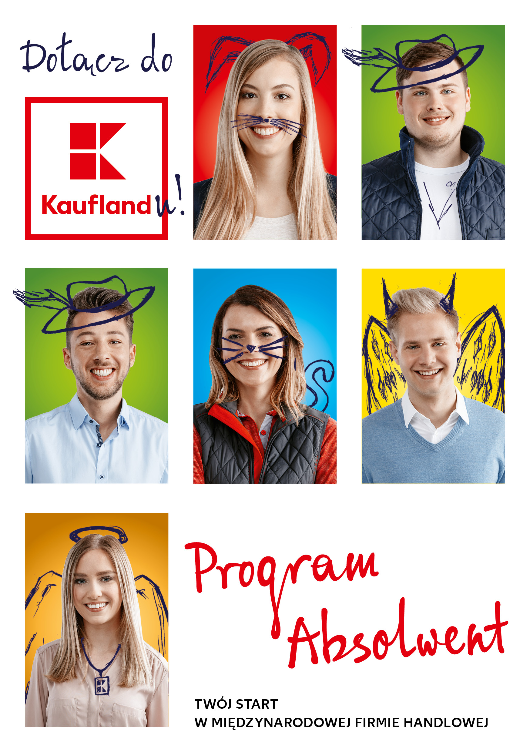 A5 ulotka Program stazowy w Kaufland 2021