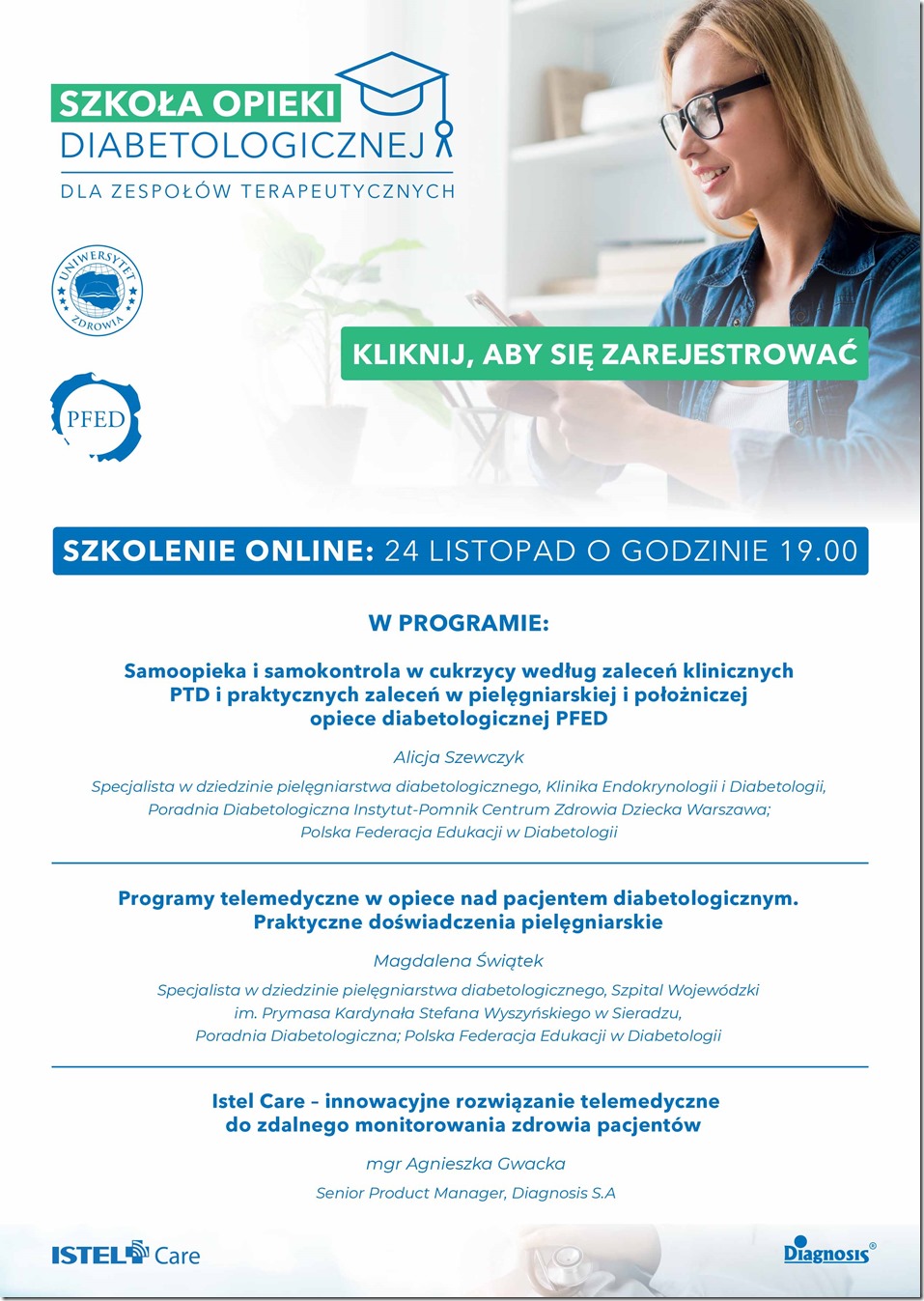 Zaproszenie Szkoła Opieki Diabetologicznej5